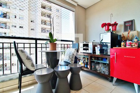 Varanda da Sala de apartamento à venda com 2 quartos, 70m² em Vila Suzana, São Paulo