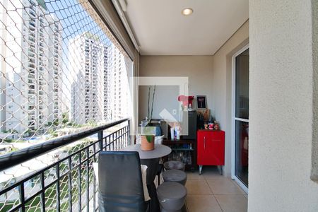 Varanda da Sala de apartamento à venda com 2 quartos, 70m² em Vila Suzana, São Paulo