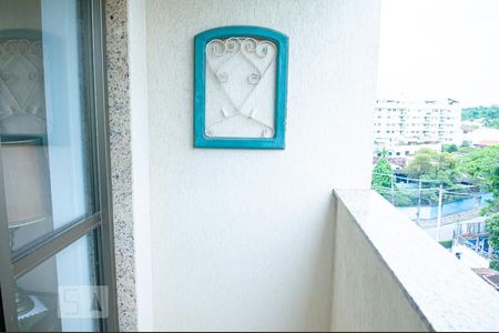 Varanda da Sala de apartamento à venda com 2 quartos, 66m² em Pechincha, Rio de Janeiro