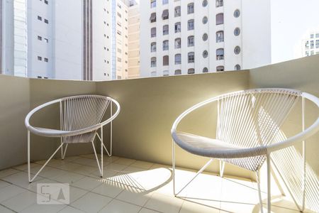 Varanda de apartamento à venda com 1 quarto, 35m² em Morro dos Ingleses, São Paulo