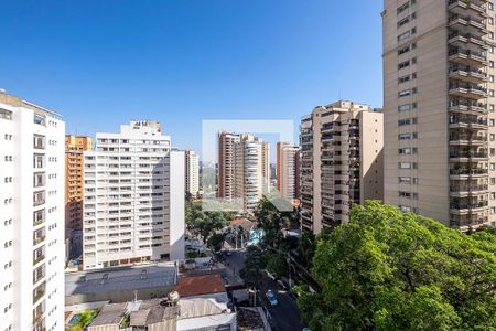 Sala - Varanda Vista de apartamento para alugar com 1 quarto, 36m² em Paraíso, São Paulo