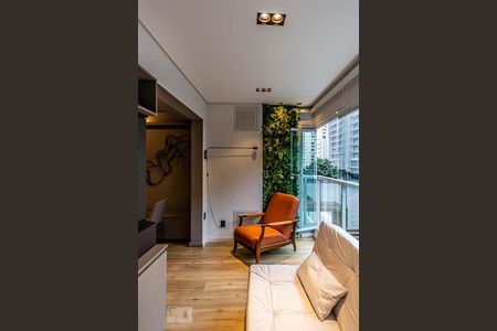 Varanda gourmet de apartamento para alugar com 1 quarto, 42m² em Consolação, São Paulo