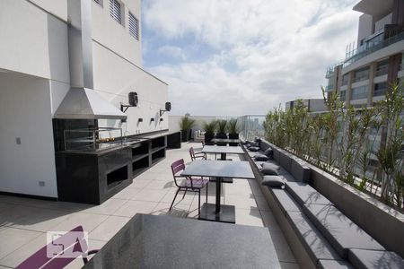 Apartamento para alugar com 42m², 1 quarto e 1 vagaChurrasqueira