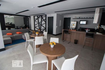 Apartamento para alugar com 42m², 1 quarto e 1 vagaSalão de festas