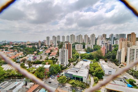 Vista da Varanda de apartamento à venda com 2 quartos, 80m² em Jardim Caboré, São Paulo
