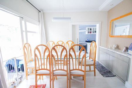Sala de Jantar de apartamento à venda com 3 quartos, 180m² em Vila Amélia, São Paulo