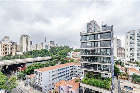 Vista de apartamento à venda com 1 quarto, 49m² em Pinheiros, São Paulo
