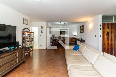 Sala de apartamento para alugar com 3 quartos, 131m² em Santa Cecília, São Paulo