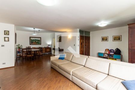 Sala de apartamento para alugar com 3 quartos, 131m² em Santa Cecília, São Paulo