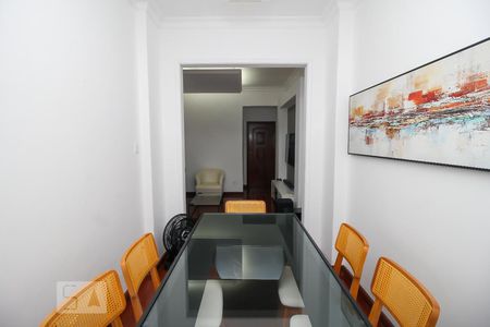 Sala de Jantar de apartamento à venda com 2 quartos, 76m² em Flamengo, Rio de Janeiro