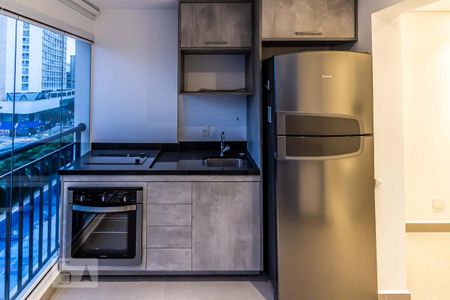 Cozinha de kitnet/studio para alugar com 1 quarto, 55m² em Campos Elíseos, São Paulo