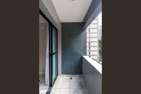 Varanda da Sala de apartamento para alugar com 1 quarto, 48m² em Indianópolis, São Paulo