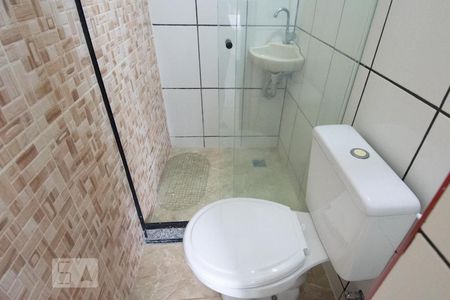 Banheiro da Suíte de kitnet/studio à venda com 1 quarto, 58m² em Copacabana, Rio de Janeiro