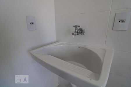 Apartamento para alugar com 25m², 1 quarto e sem vagaDetalhe da area de serviço