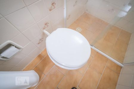 Casa de condomínio para alugar com 75m², 3 quartos e 1 vagaDetalhe do banheiro