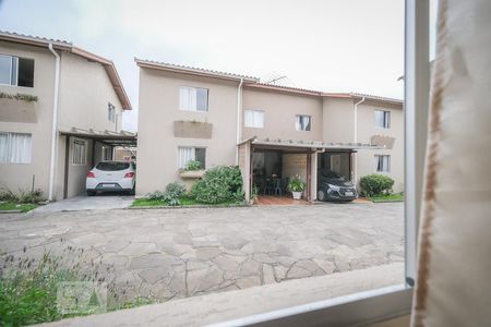 Vista da Sala de casa de condomínio para alugar com 3 quartos, 75m² em Capão Raso, Curitiba
