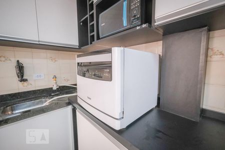 Casa de condomínio para alugar com 75m², 3 quartos e 1 vagadetalhe da cozinha