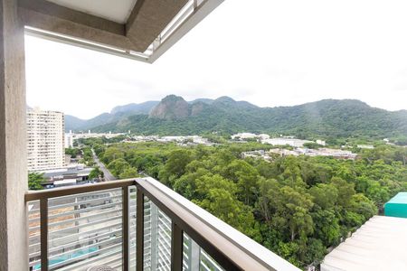 Vista Varanda da Sala de apartamento para alugar com 1 quarto, 36m² em Jacarepaguá, Rio de Janeiro