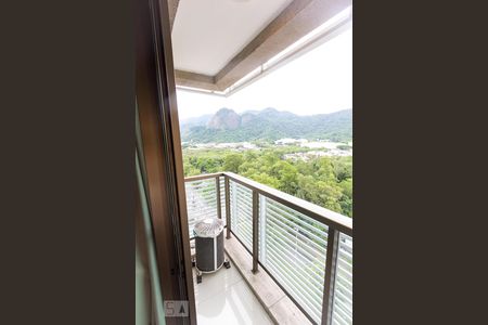 Varanda da Sala de apartamento para alugar com 1 quarto, 36m² em Jacarepaguá, Rio de Janeiro