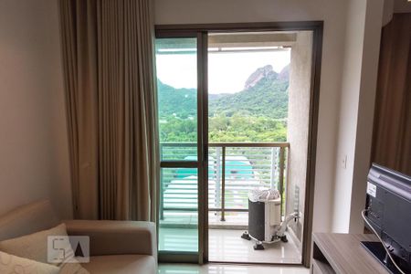 Varanda da Sala de apartamento para alugar com 1 quarto, 36m² em Jacarepaguá, Rio de Janeiro