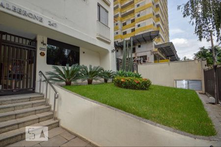 Apartamento para alugar com 50m², 1 quarto e 1 vagaFachada e portaria