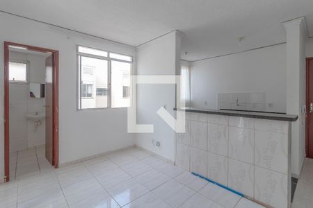 Sala de Estar de apartamento para alugar com 2 quartos, 50m² em Araguaia Park, Goiânia