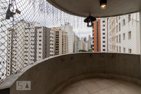 Varanda de apartamento para alugar com 3 quartos, 117m² em Moema, São Paulo