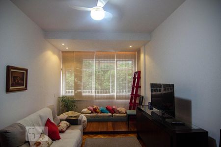 Sala de apartamento para alugar com 2 quartos, 70m² em Botafogo, Rio de Janeiro