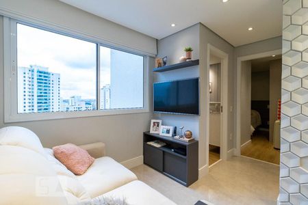 Sala de Estar de apartamento à venda com 2 quartos, 43m² em Santa Teresinha, São Paulo
