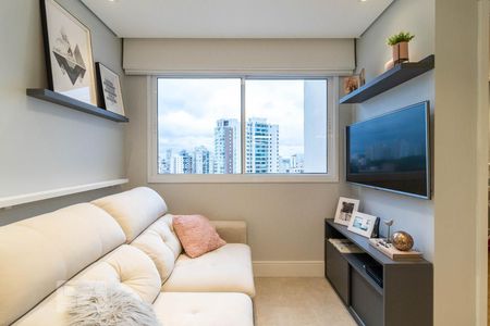 Sala de Estar de apartamento à venda com 2 quartos, 43m² em Santa Teresinha, São Paulo