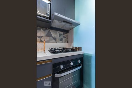 Apartamento à venda com 43m², 2 quartos e sem vaga Apartamento à venda com 43m², 2 quartos e sem vagaCozinha - Cooktop, Forno e Exaustor