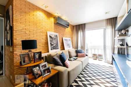 Sala de apartamento à venda com 2 quartos, 78m² em Vila Clementino, São Paulo