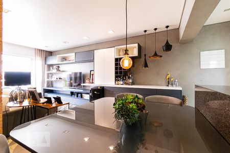 Sala de Jantar de apartamento à venda com 2 quartos, 78m² em Vila Clementino, São Paulo