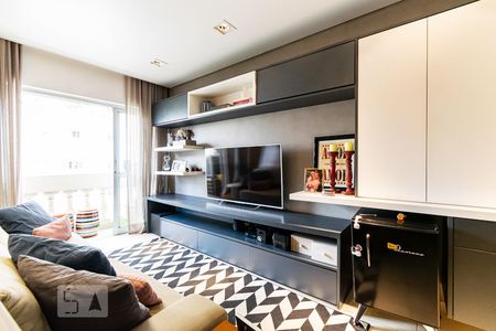 Sala de apartamento à venda com 2 quartos, 78m² em Vila Clementino, São Paulo