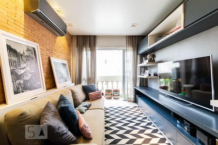 Sala de apartamento à venda com 2 quartos, 78m² em Vila Clementino, São Paulo