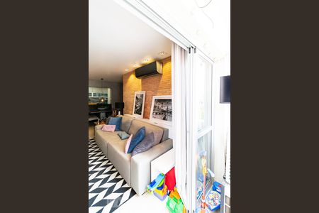 Sacada da Sala de apartamento à venda com 2 quartos, 78m² em Vila Clementino, São Paulo