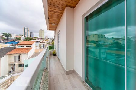 Varanda da Sala de apartamento para alugar com 2 quartos, 106m² em Jardim Paraíso, Santo André