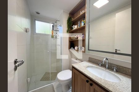 Banheiro da Suíte de apartamento para alugar com 3 quartos, 80m² em Vila Santa Catarina, São Paulo