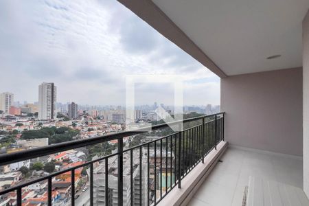 Varanda da Sala de apartamento à venda com 1 quarto, 63m² em Vila Monumento, São Paulo