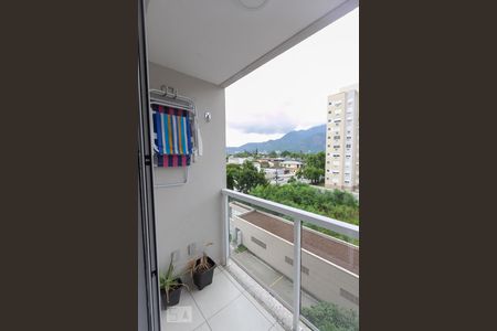 Varanda da Sala de apartamento à venda com 2 quartos, 54m² em Anil, Rio de Janeiro