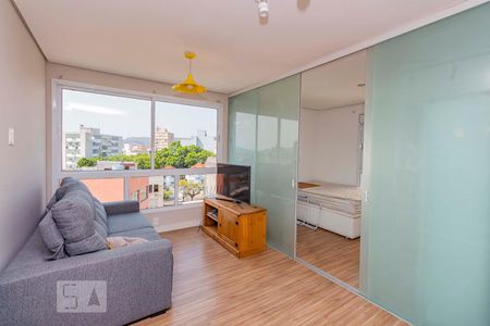 Sala  de apartamento para alugar com 1 quarto, 44m² em Petrópolis, Porto Alegre