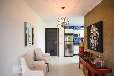 Sala de kitnet/studio para alugar com 1 quarto, 70m² em Panamby, São Paulo