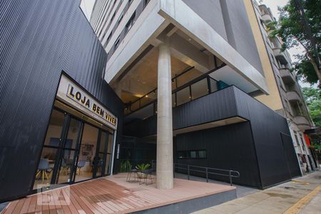 Apartamento para alugar com 25m², 1 quarto e sem vaga Apartamento para alugar com 25m², 1 quarto e sem vagaFachada