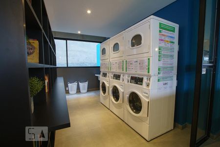 Apartamento para alugar com 25m², 1 quarto e sem vaga Apartamento para alugar com 25m², 1 quarto e sem vagaLavanderia