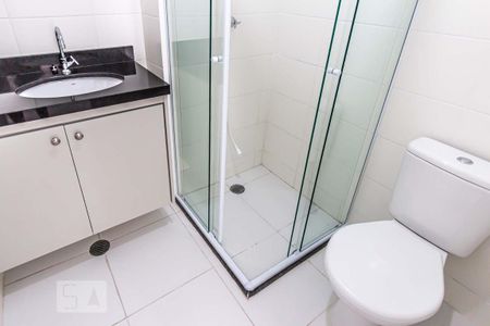 Banheiro de apartamento para alugar com 1 quarto, 25m² em Vila Buarque, São Paulo