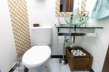 Lavabo de casa à venda com 3 quartos, 116m² em Vila Humaita, Santo André