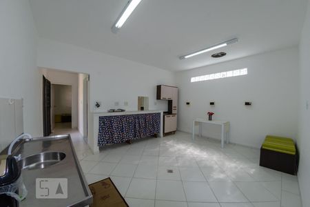 Sala e cozinha de casa para alugar com 1 quarto, 60m² em Agronômica, Florianópolis