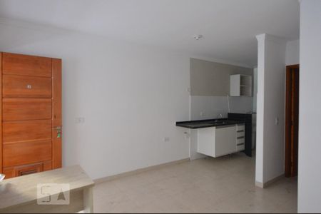 Sala e cozinha de kitnet/studio para alugar com 1 quarto, 28m² em Chácara Santo Antônio (zona Leste), São Paulo