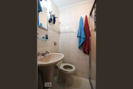 Banheiro da Suíte  de apartamento à venda com 3 quartos, 98m² em Moema, São Paulo