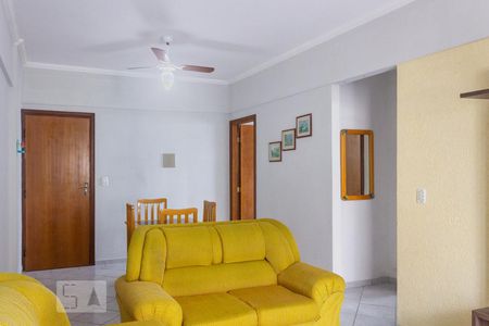 Sala de apartamento para alugar com 1 quarto, 67m² em Ocian, Praia Grande